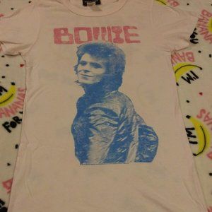 Vintage David Bowie Junk Food USA UK Tour '73 Medium T-shirt